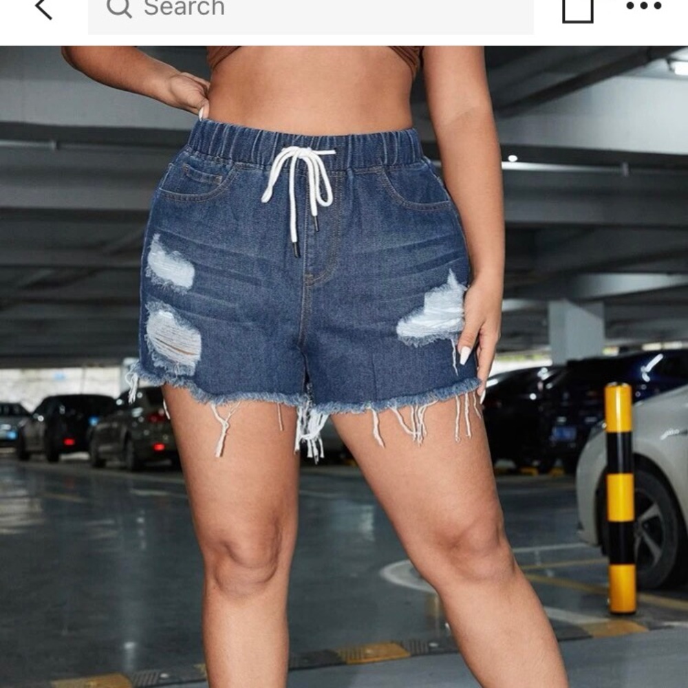 Size 2xl jean shorts
